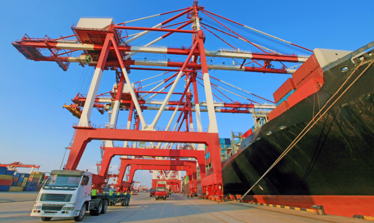 Container volume China, MasOceans, OceanFavor